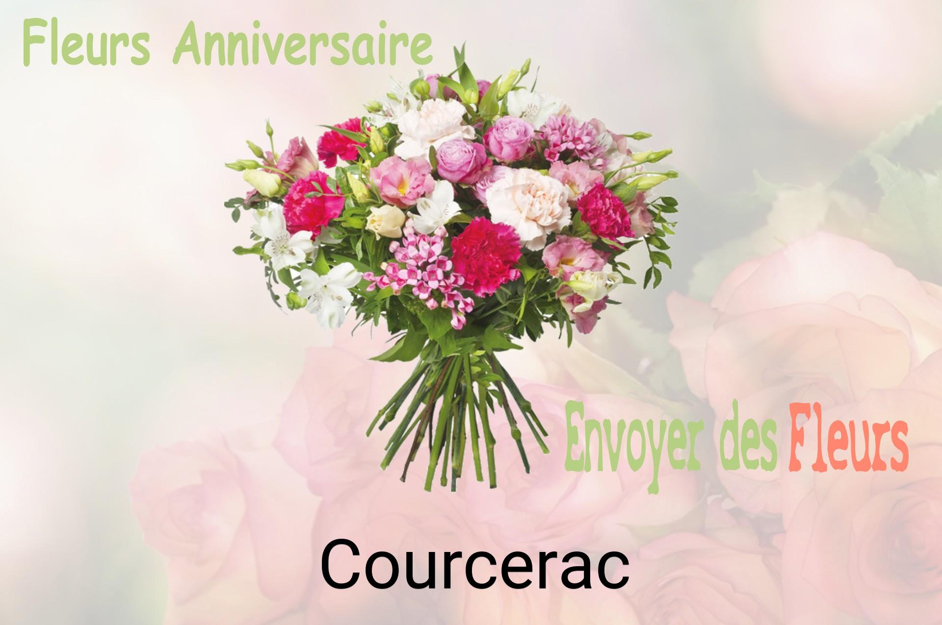 Bouquet de fleurs d’anniversaire livré à Courcerac